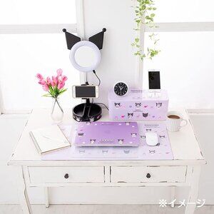 Sanrio Kuromi Cable Box and Desk Pad Set